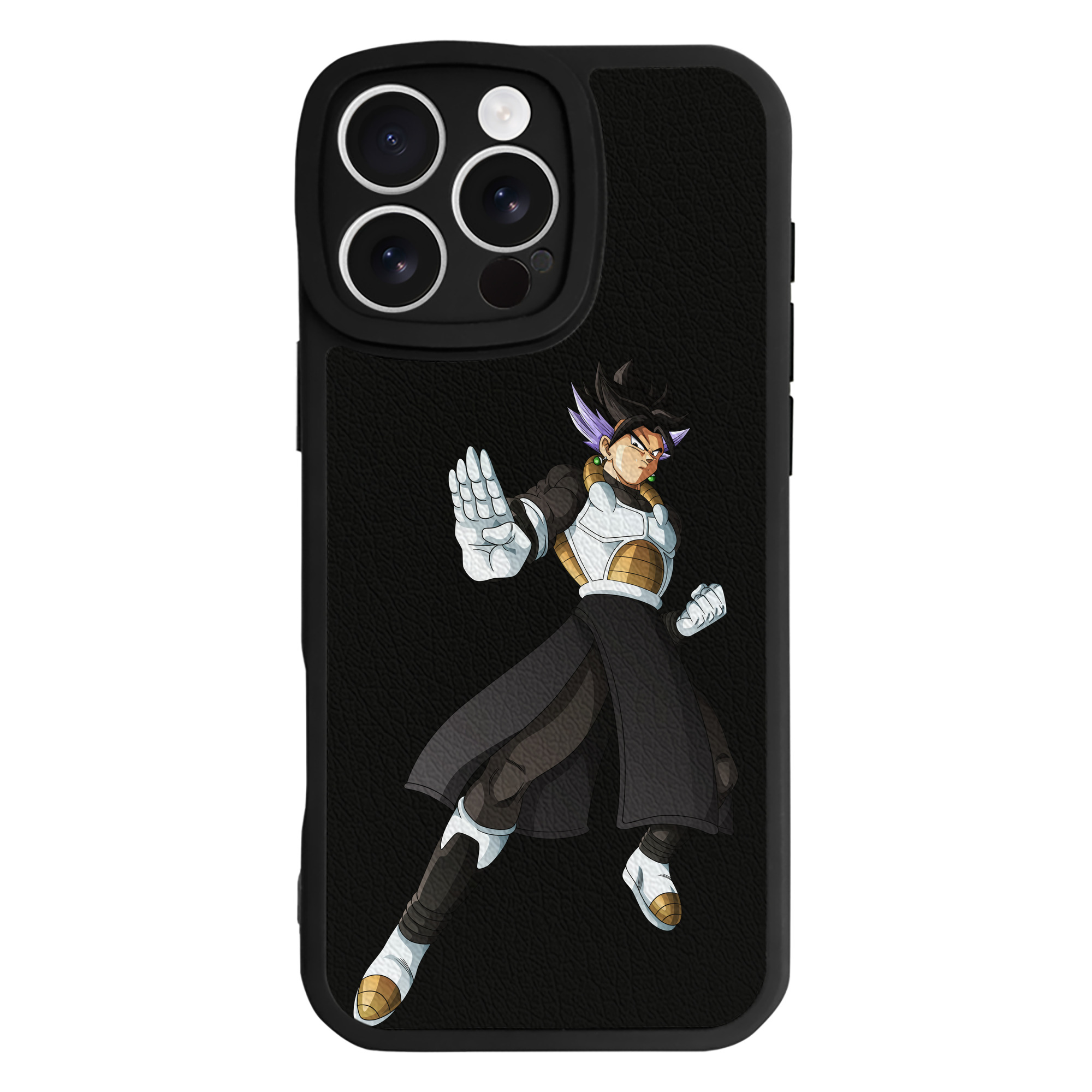 （画像用） ドラゴンボール ベジット DRAGON BALL Vegetto 【iPhone 16シリーズ対応】シリコンスマホケース（レザー調） 材質：シリコン